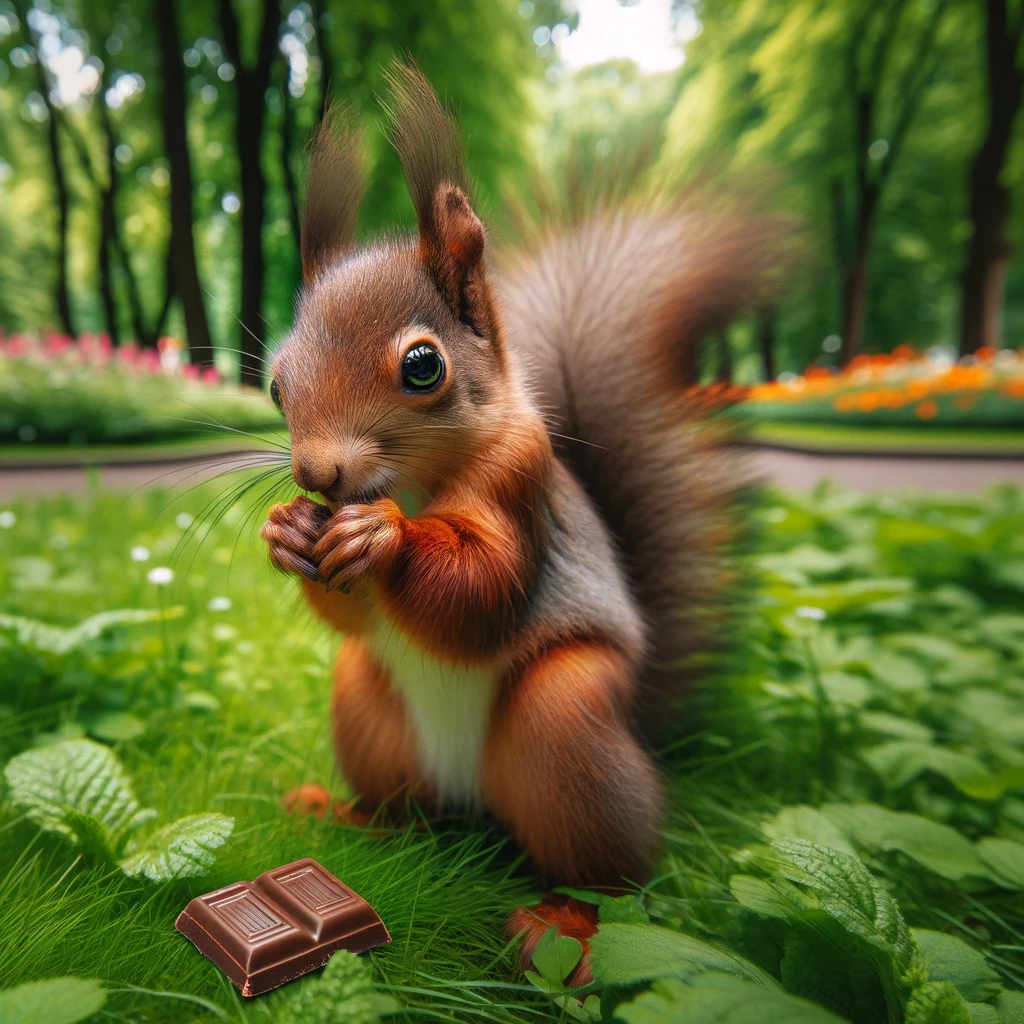Can Squirrels Eat Chocolate